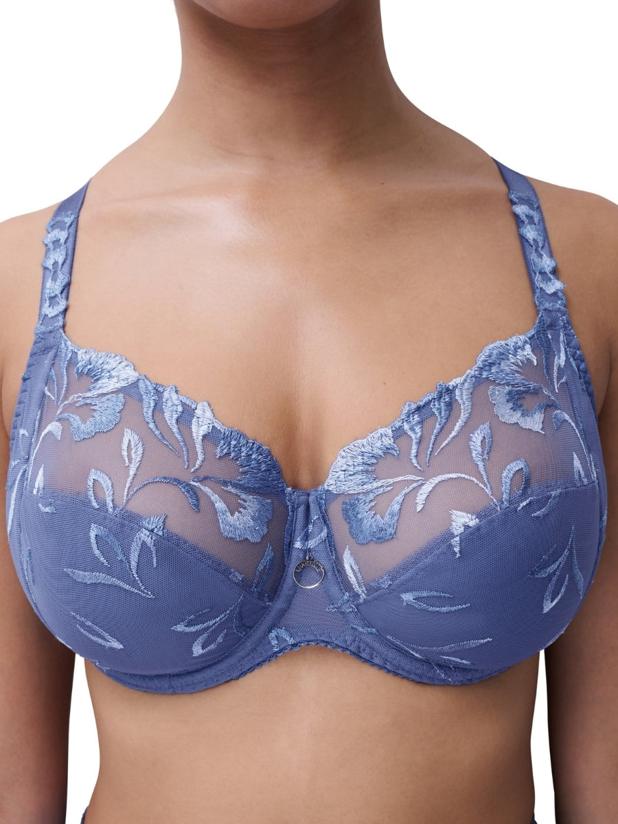 Majestic Very Covering Full Cup Bra - Blue Sea