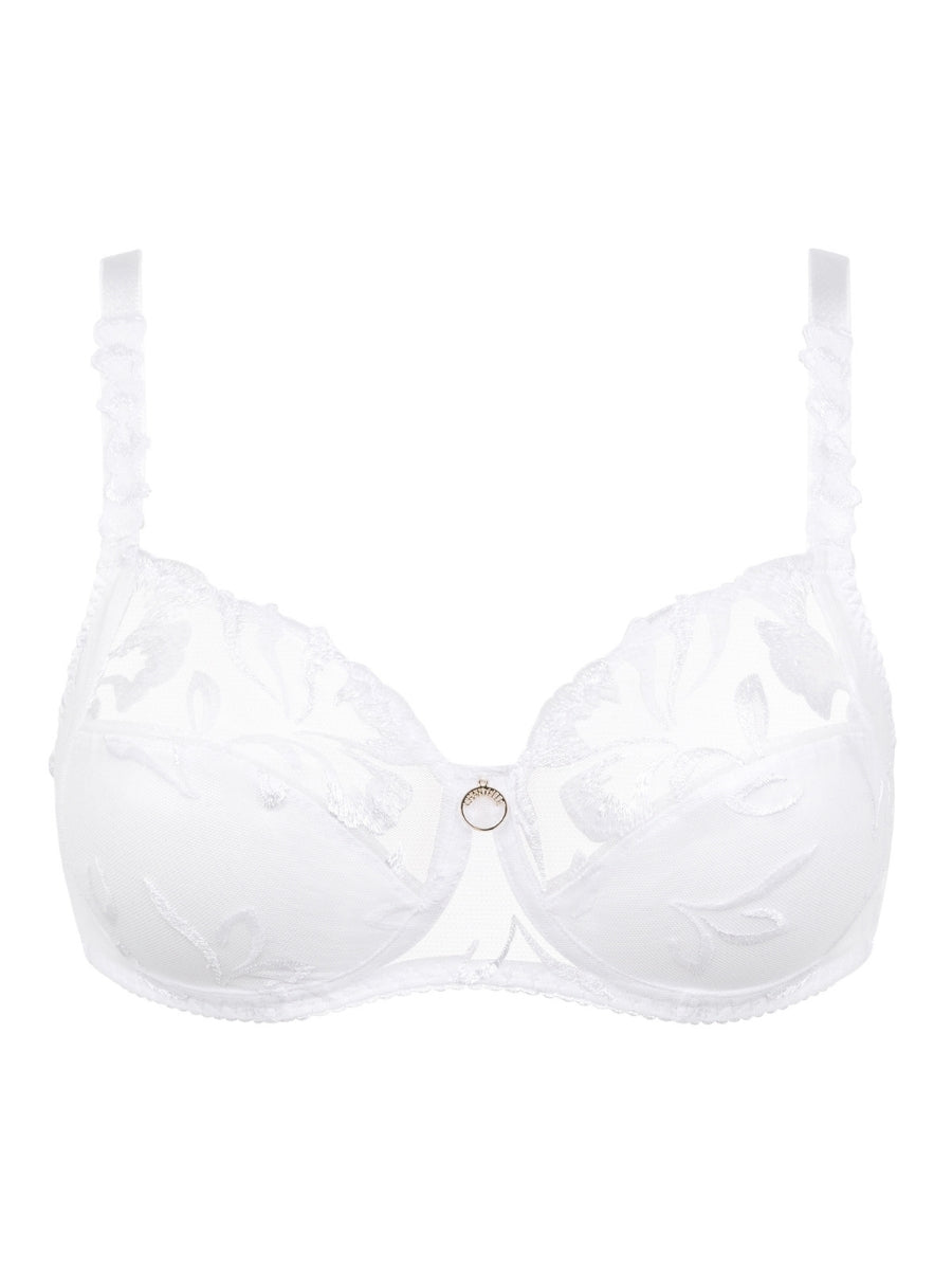 Majestic Wirefree Support Bra - White