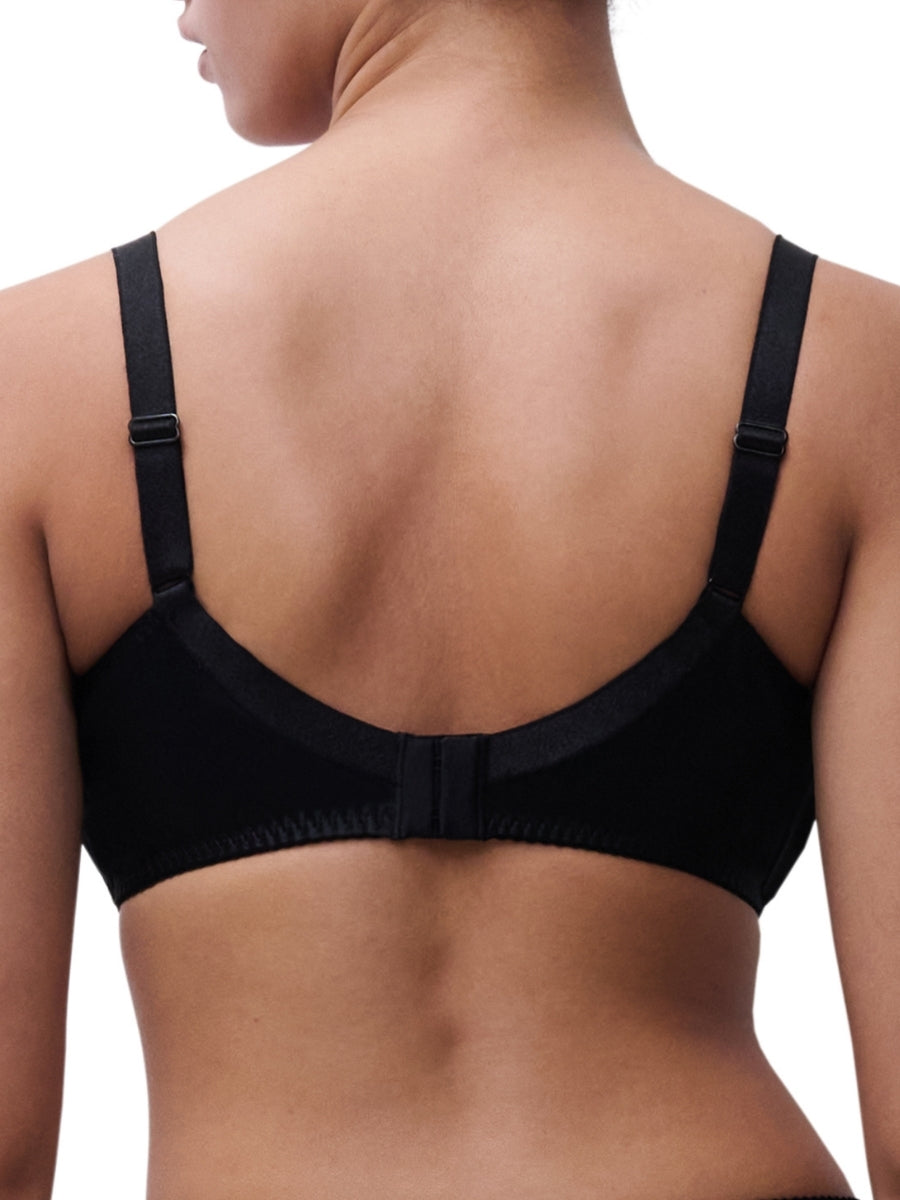 Majestic Wirefree Support Bra - Black
