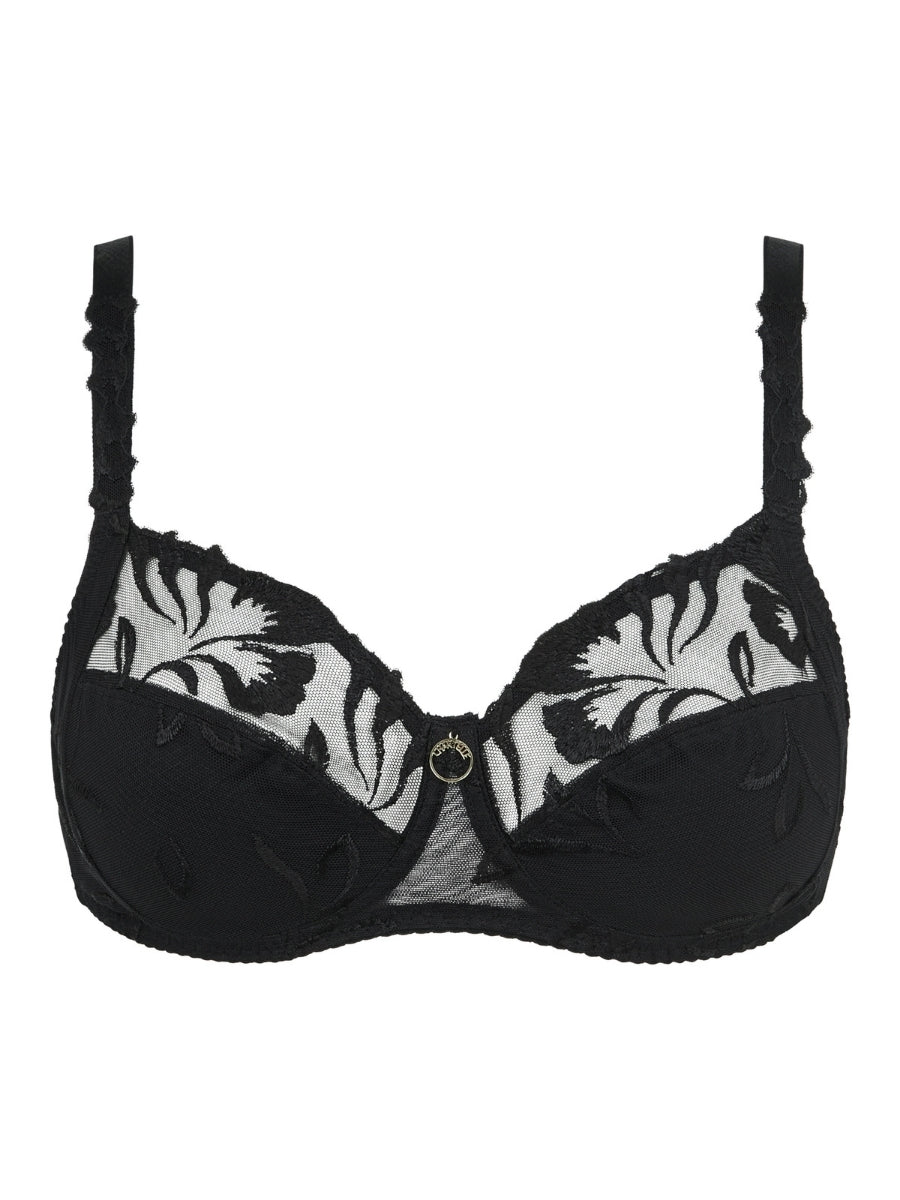 Majestic Wirefree Support Bra - Black