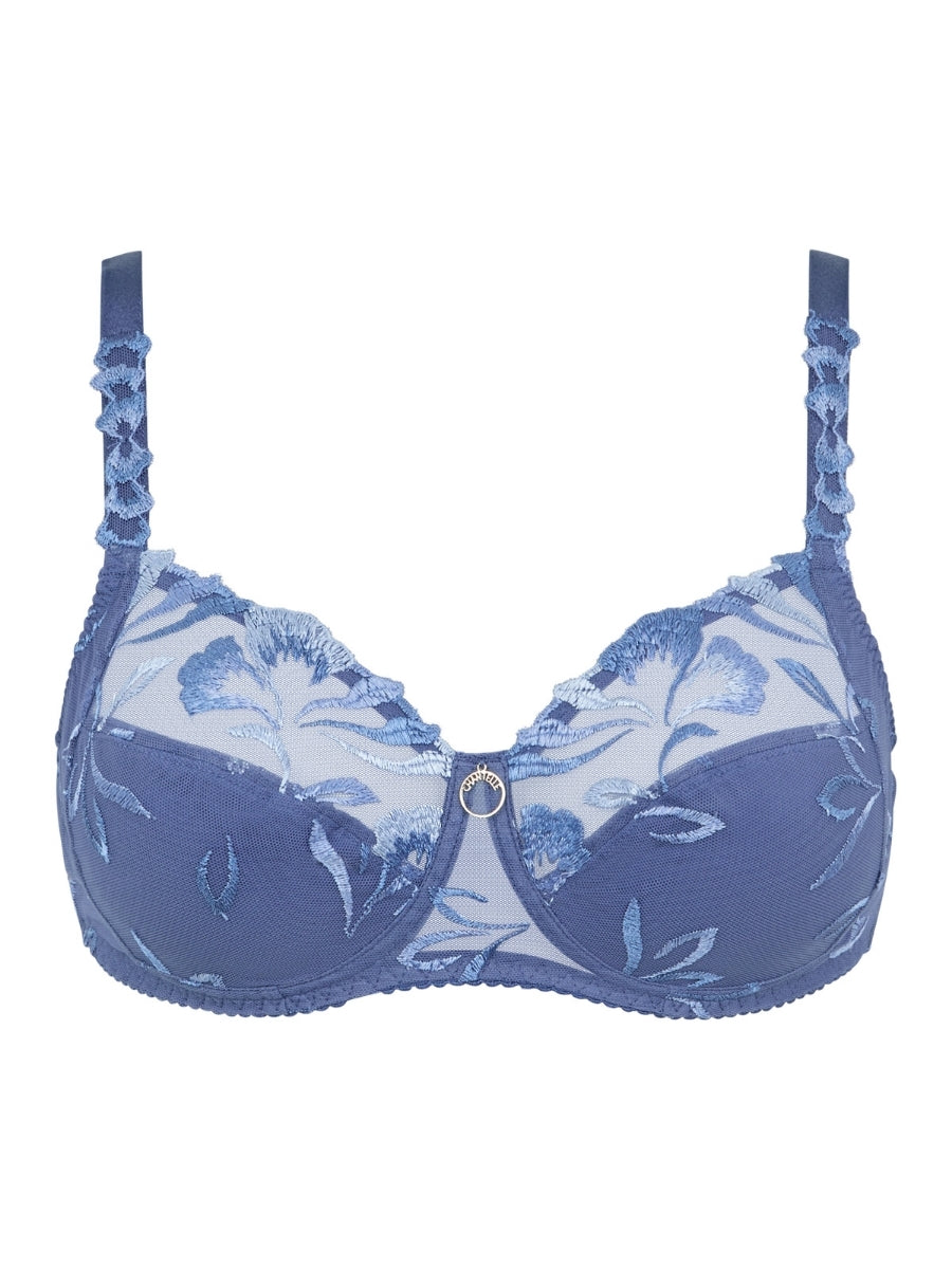 Majestic Wirefree Support Bra - Blue Sea