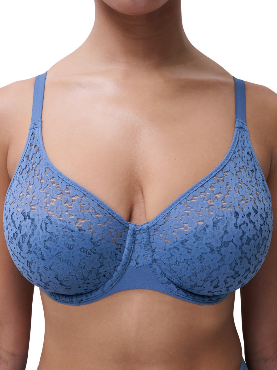 Easy Feel Norah Covering Moulded Bra - Ocean Blue