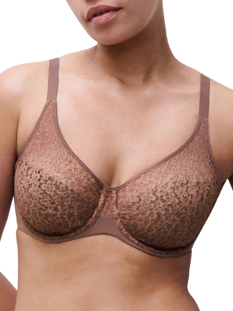 Easy Feel Norah Covering Moulded Bra - Wild Brown
