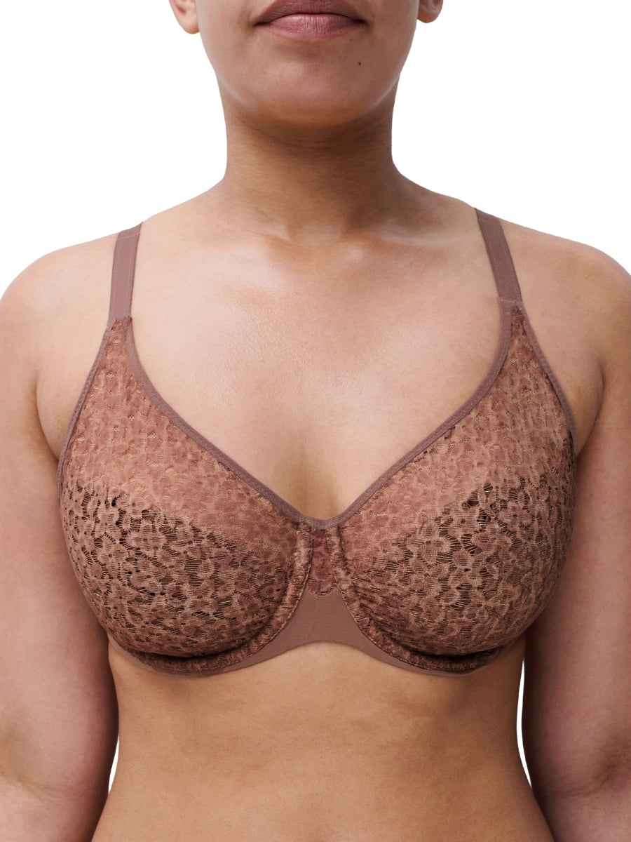 Easy Feel Norah Covering Moulded Bra - Wild Brown