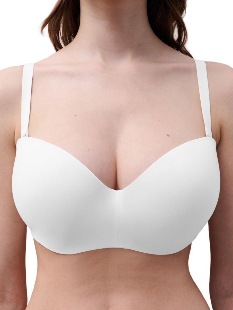 Easy Feel Norah Bandeau T-Shirt Bra - White