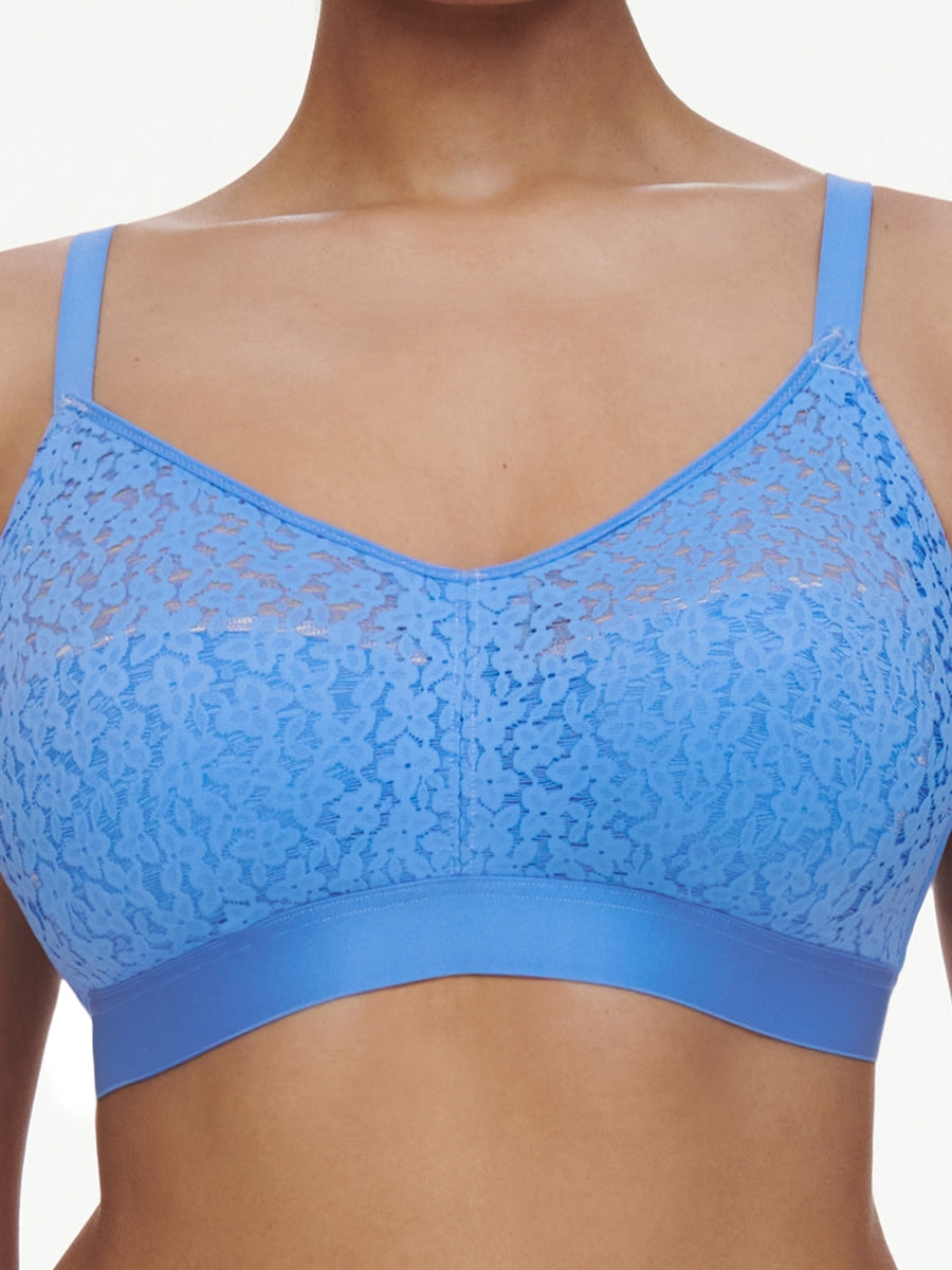 Easy Feel Norah Wirefree Support Bra - Antoinette Blue