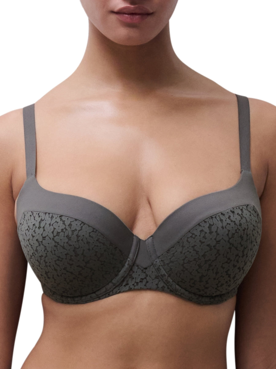 Easy Feel Norah Covering Full Cup Bra - Clay Green