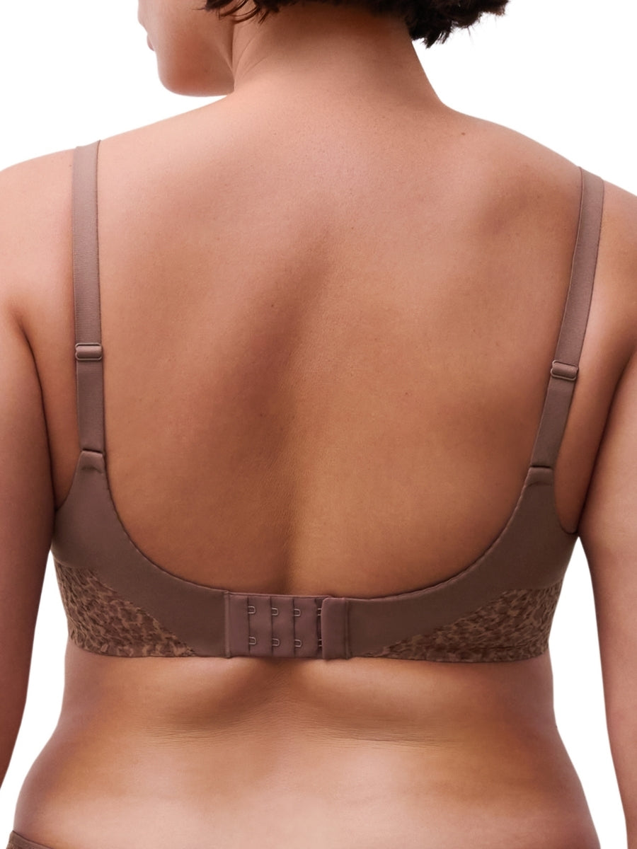 Easy Feel Norah Covering Full Cup Bra - Wild Brown