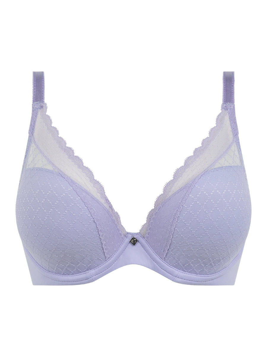 Norah Chic Plunge T-Shirt Bra - Thistle