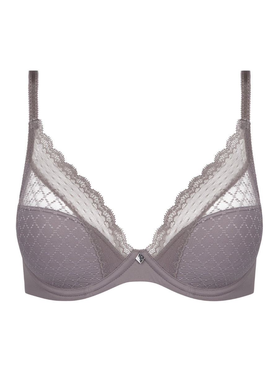 Norah Chic Plunge T-Shirt Bra - Bronzed Taupe