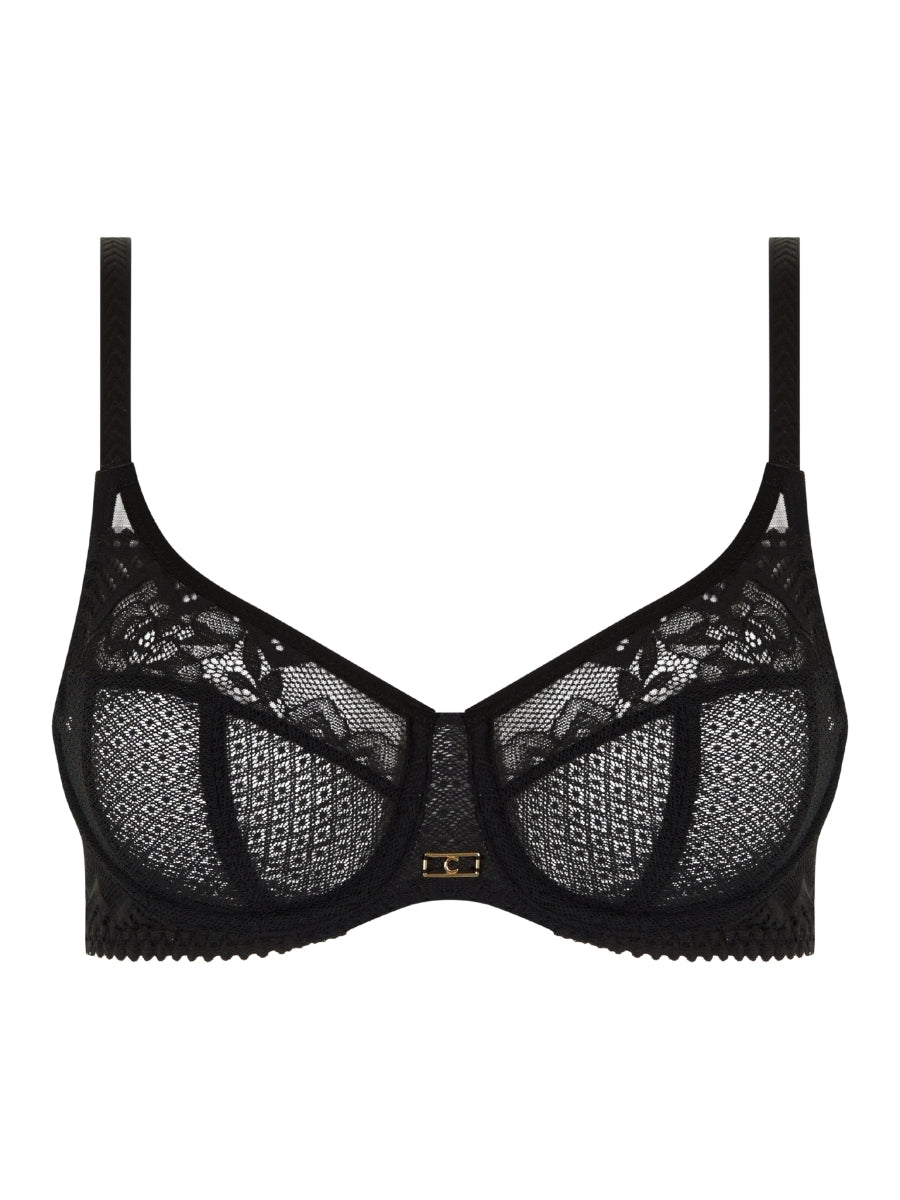 Origins Covering Full Cup Bra - Black