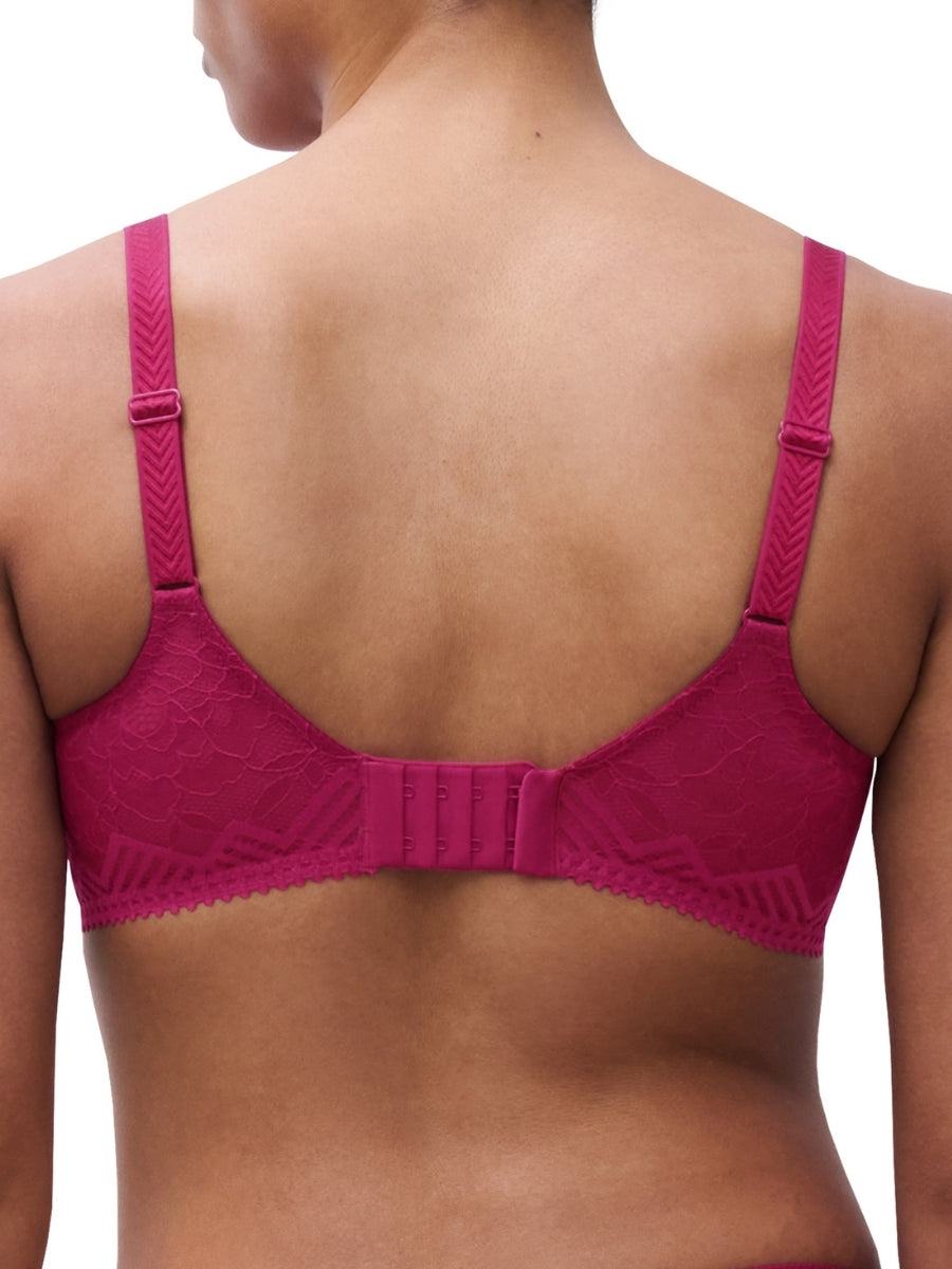 Origins Covering Full Cup Bra - Cranberry