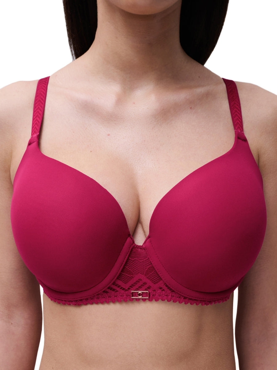 Origins Covering T-Shirt Bra - Cranberry