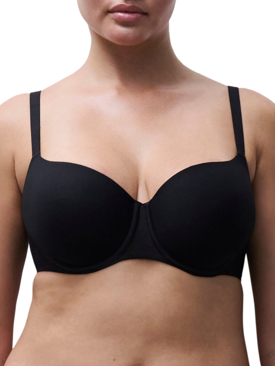Osmose Covering T-Shirt Bra - Black