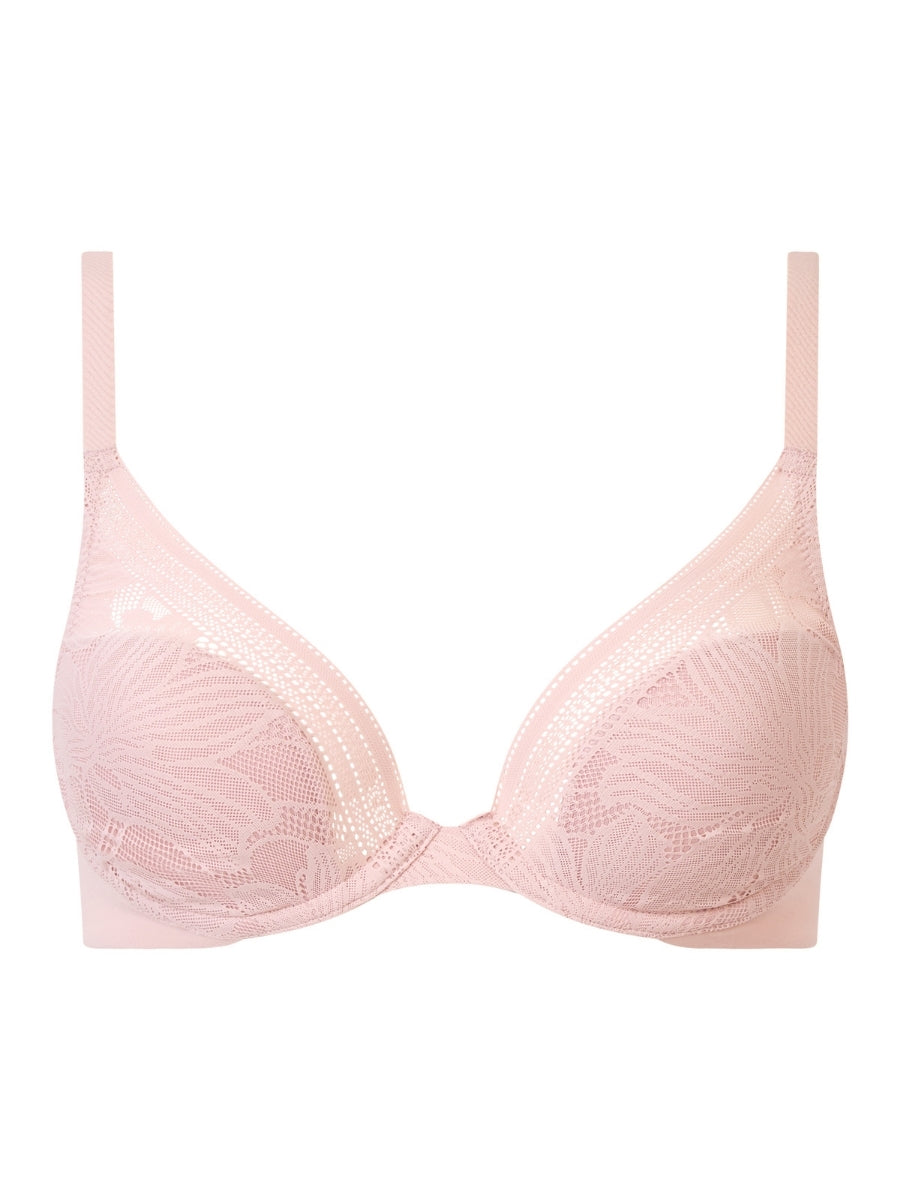 Osmose Plunge Spacer Bra - Vintage Rose