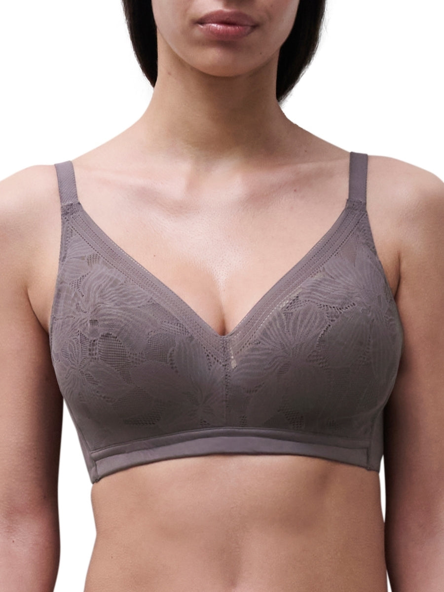 Osmose Wirefree Spacer Bra - Chestnut