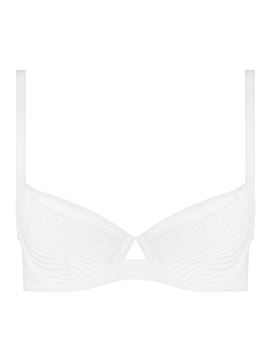 Play Covering Full Cup Bra - White