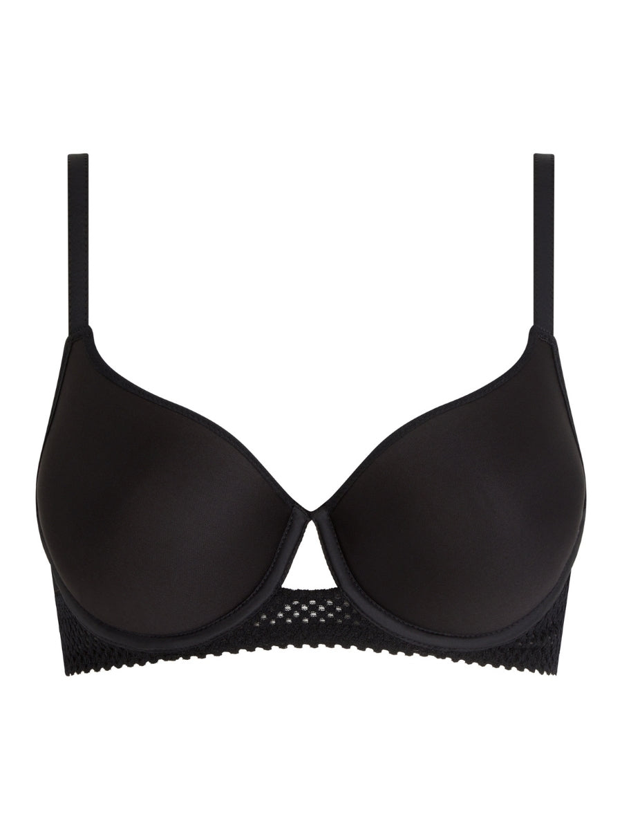 Play Memory Foam T-Shirt Bra - Black