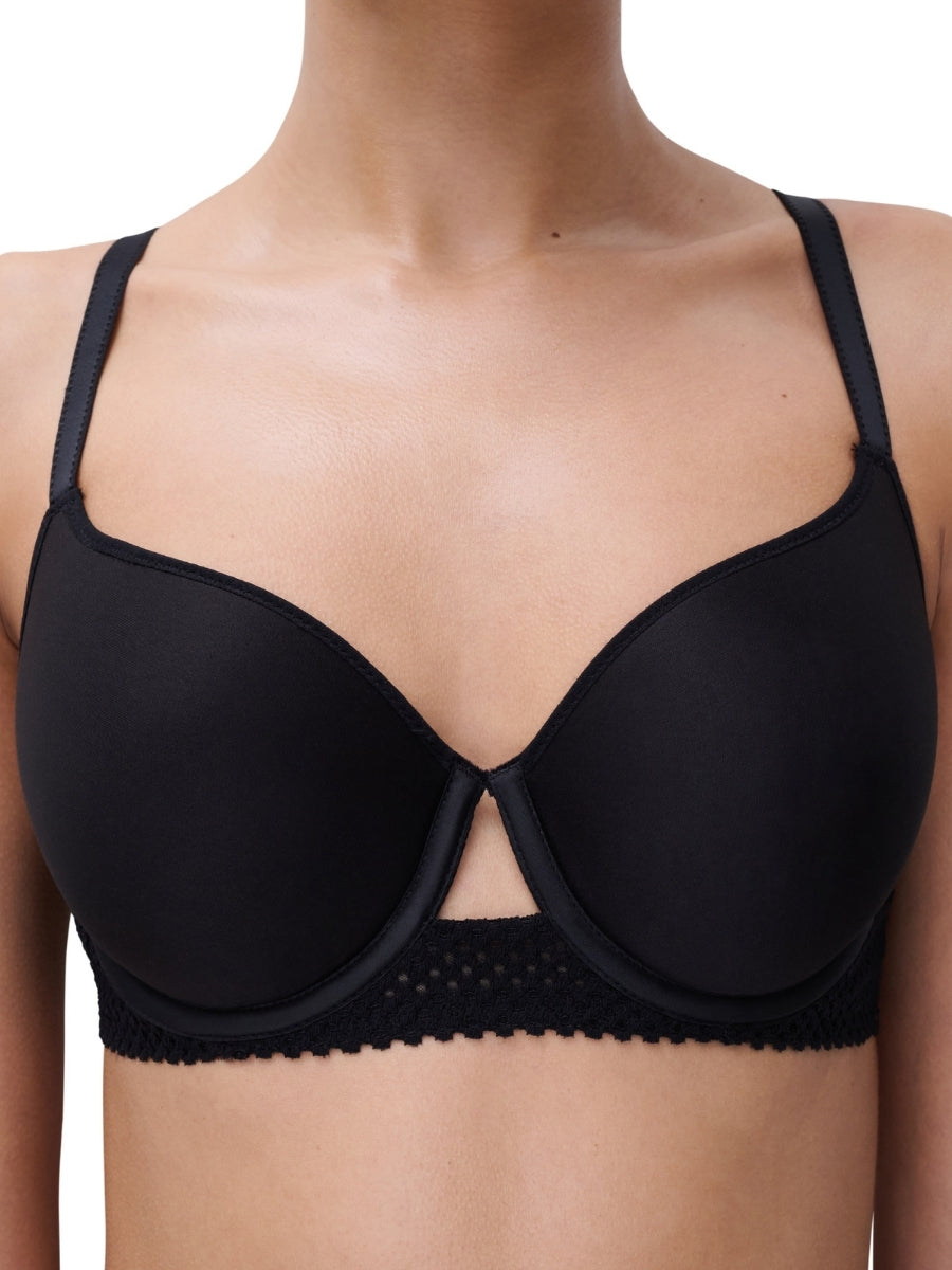 Play Memory Foam T-Shirt Bra - Black