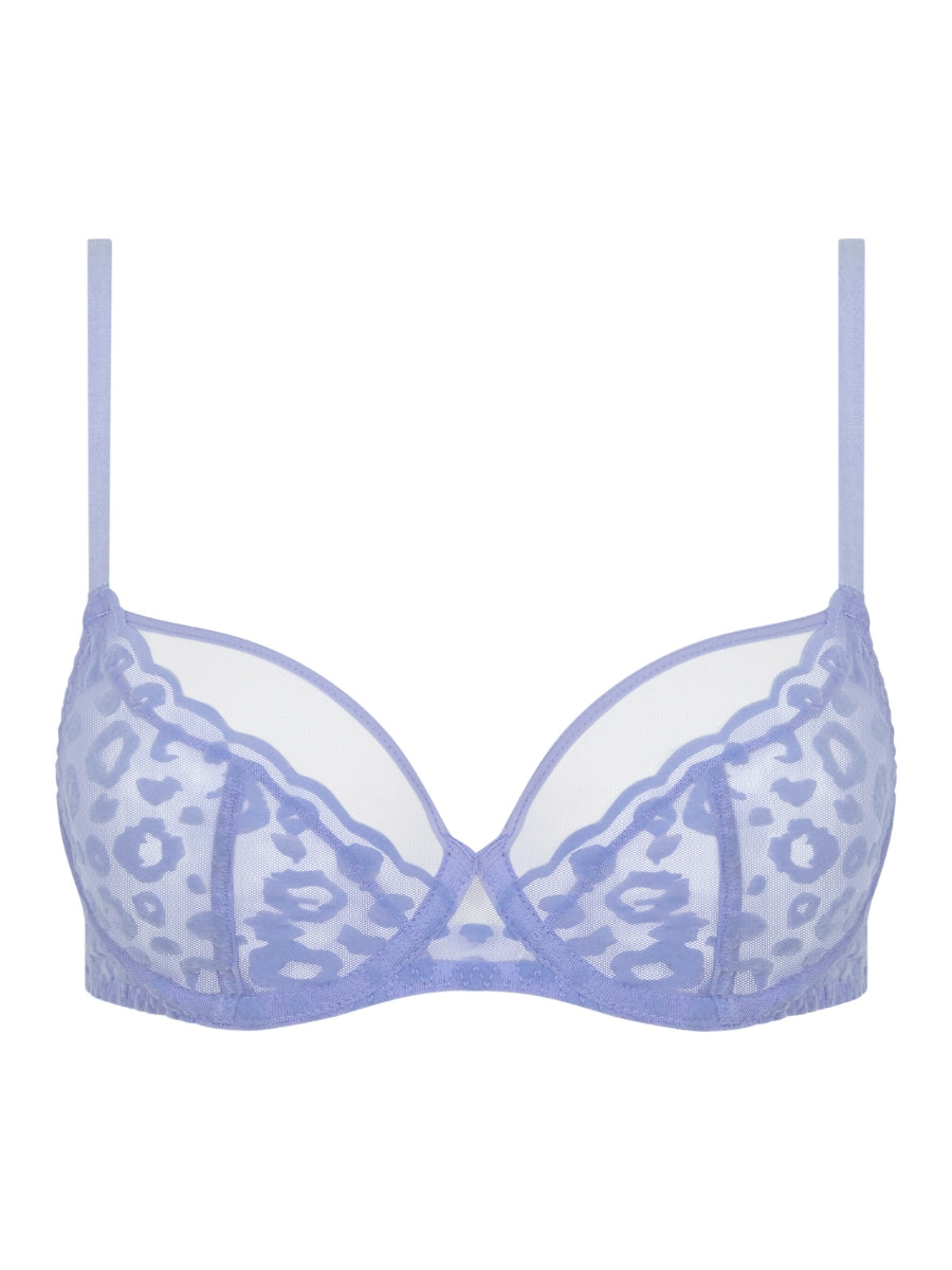 Girls Covering Full Cup Bra - Cornflower