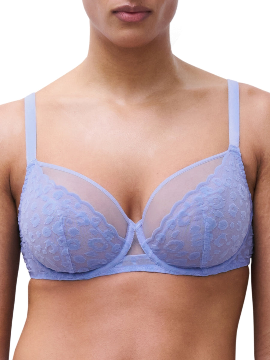 Girls Covering Full Cup Bra - Cornflower