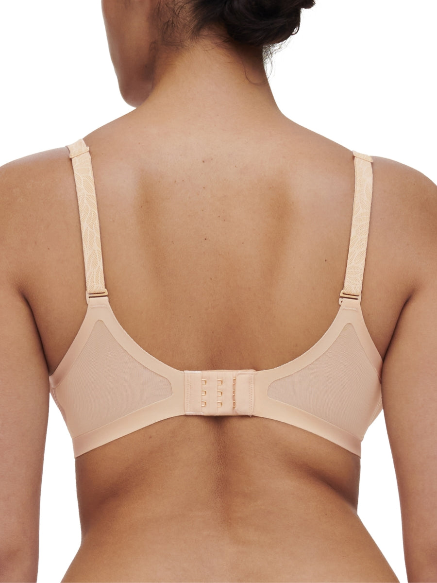Pure Lace Covering Spacer Bra - Golden Beige