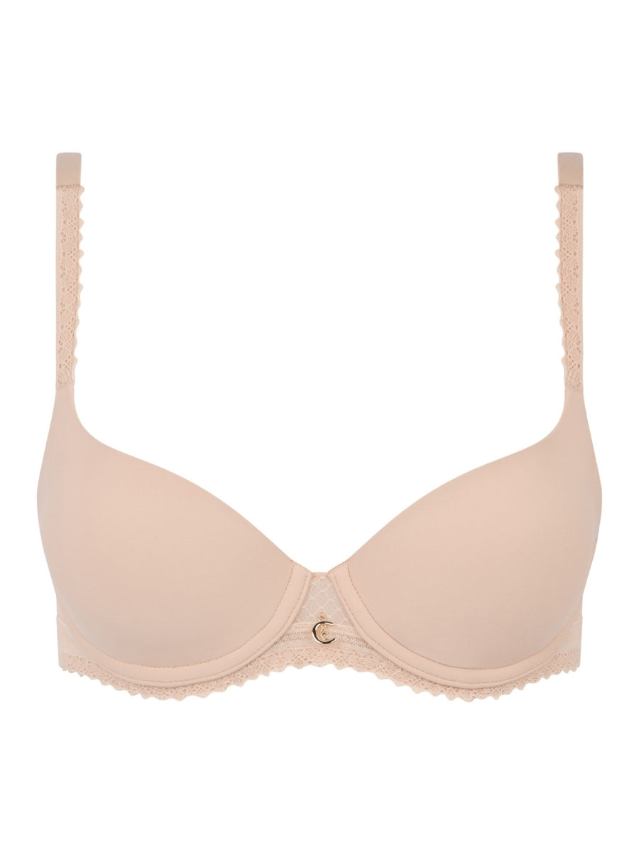 Romance Covering T-Shirt Bra - Golden Beige
