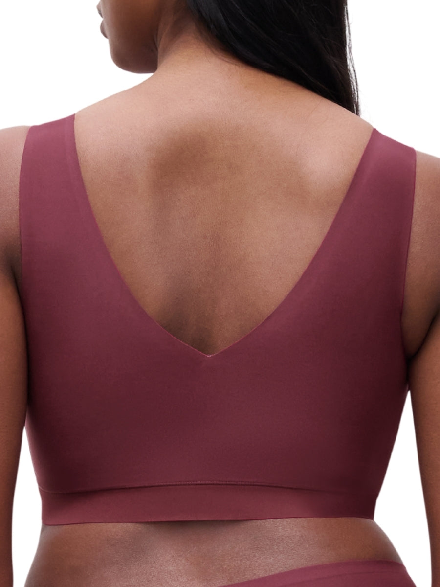 Chantelle SoftStretch V-Neck Jersey Crop Top | BraForMe