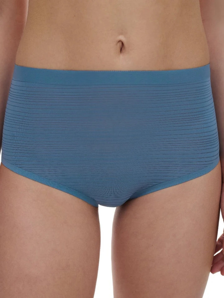 SoftStretch Stripes High Waist Brief