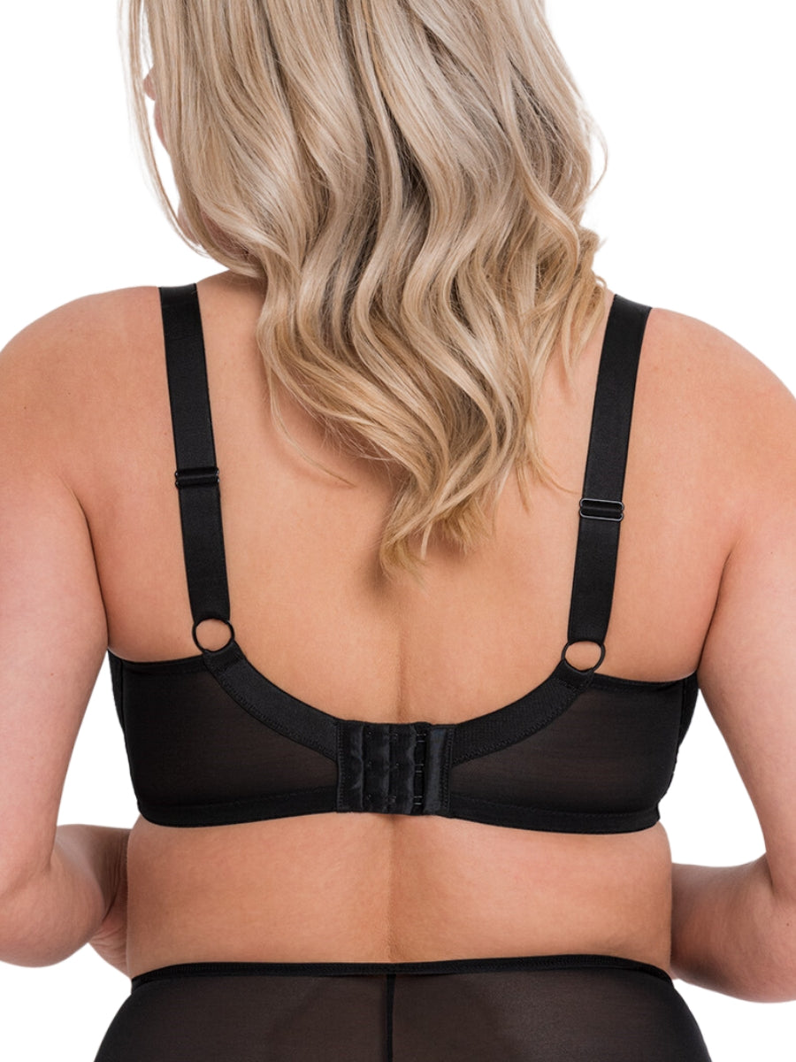 Amaze Balcony Bra - Black