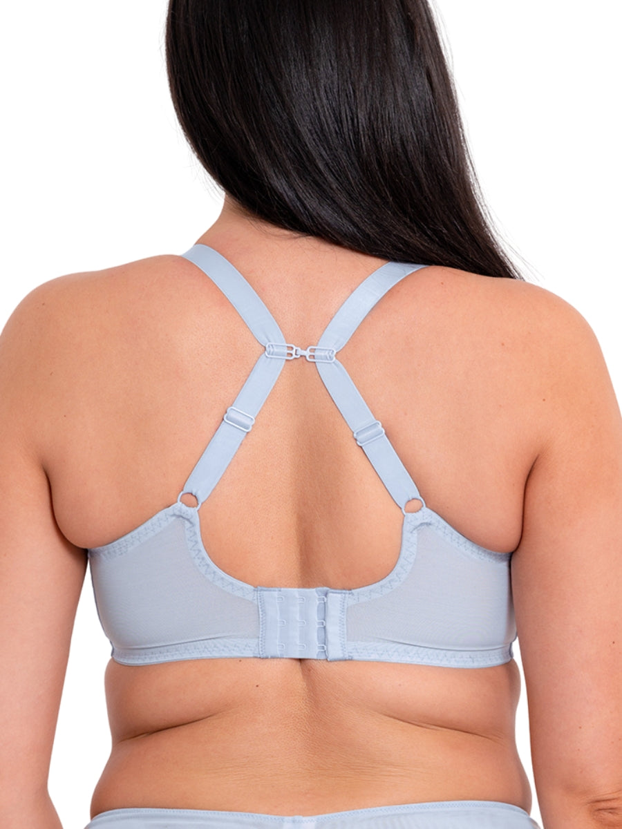 Centre Stage Full Plunge Bra - Icy Blue