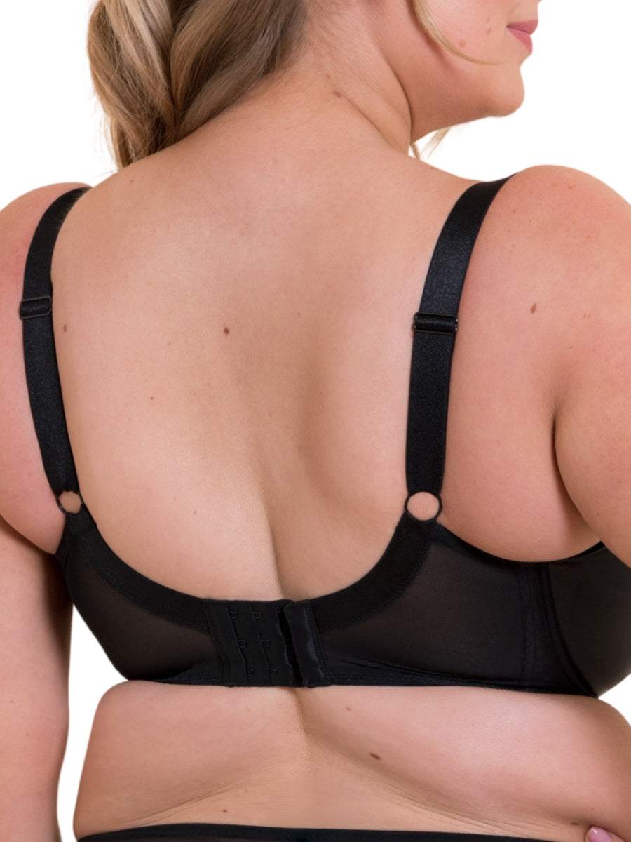 Enchant Balcony Side Support Bra - Black