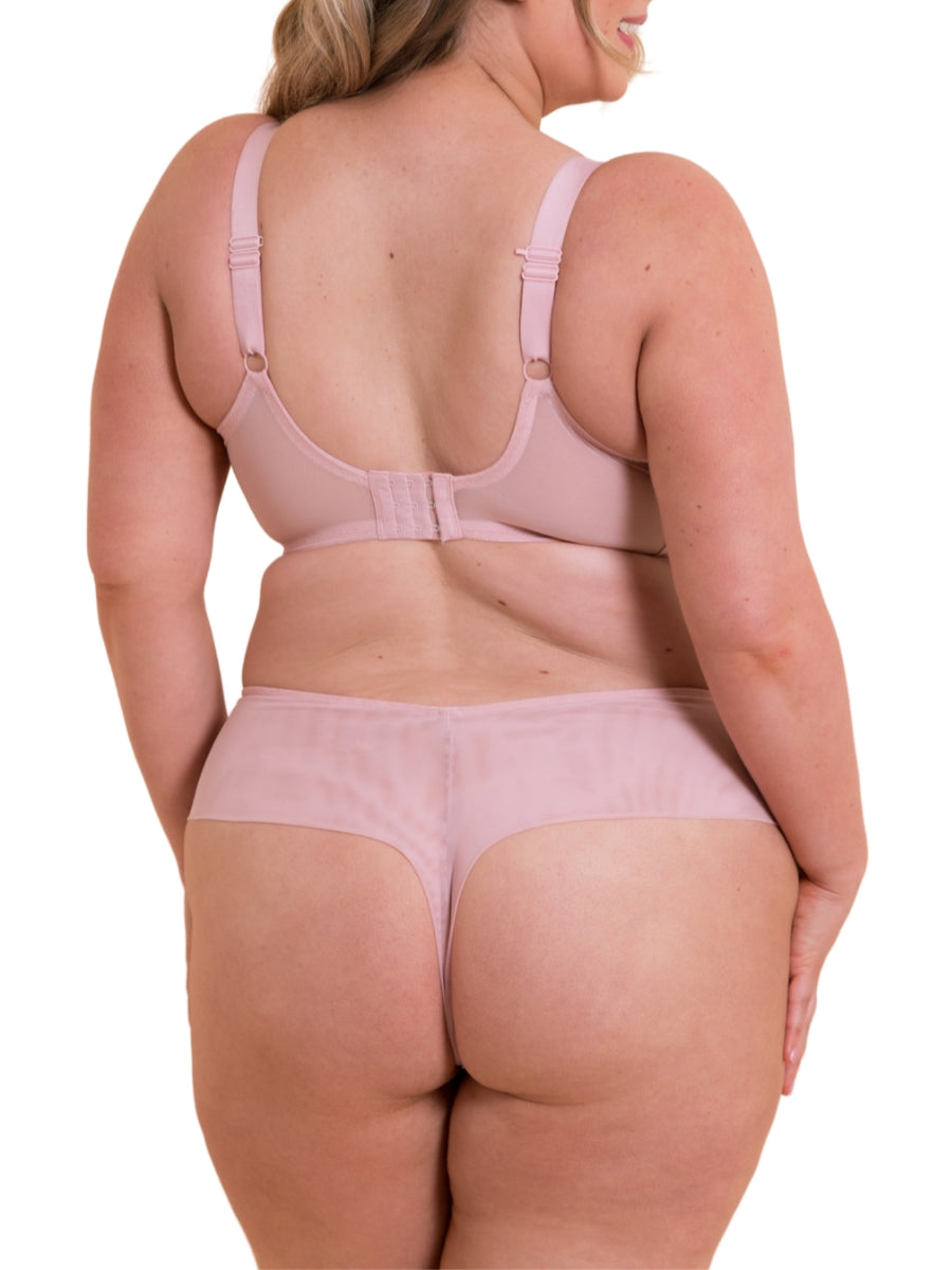 Flare Full Plunge Bra - Rose Sparkle