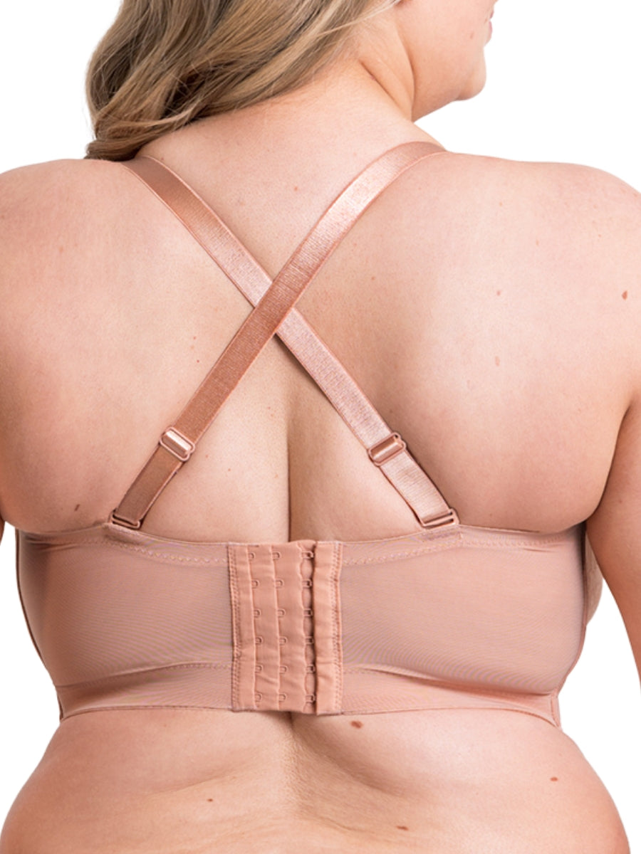 Hey Girls SuperPlunge Strapless Bra - Latte