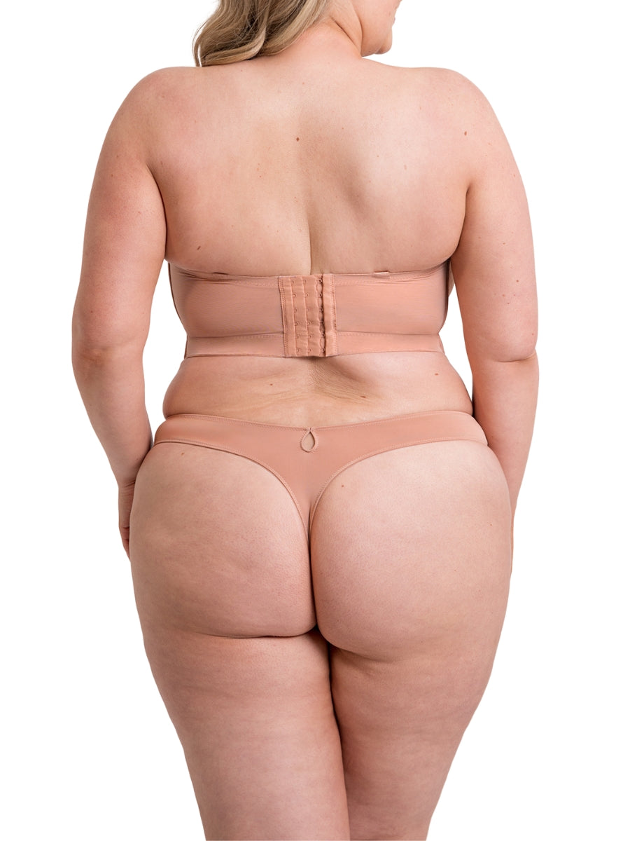 Hey Girls SuperPlunge Strapless Bra - Latte