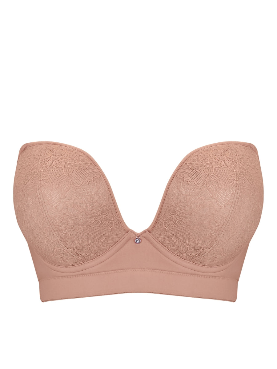 Hey Girls SuperPlunge Strapless Bra - Latte