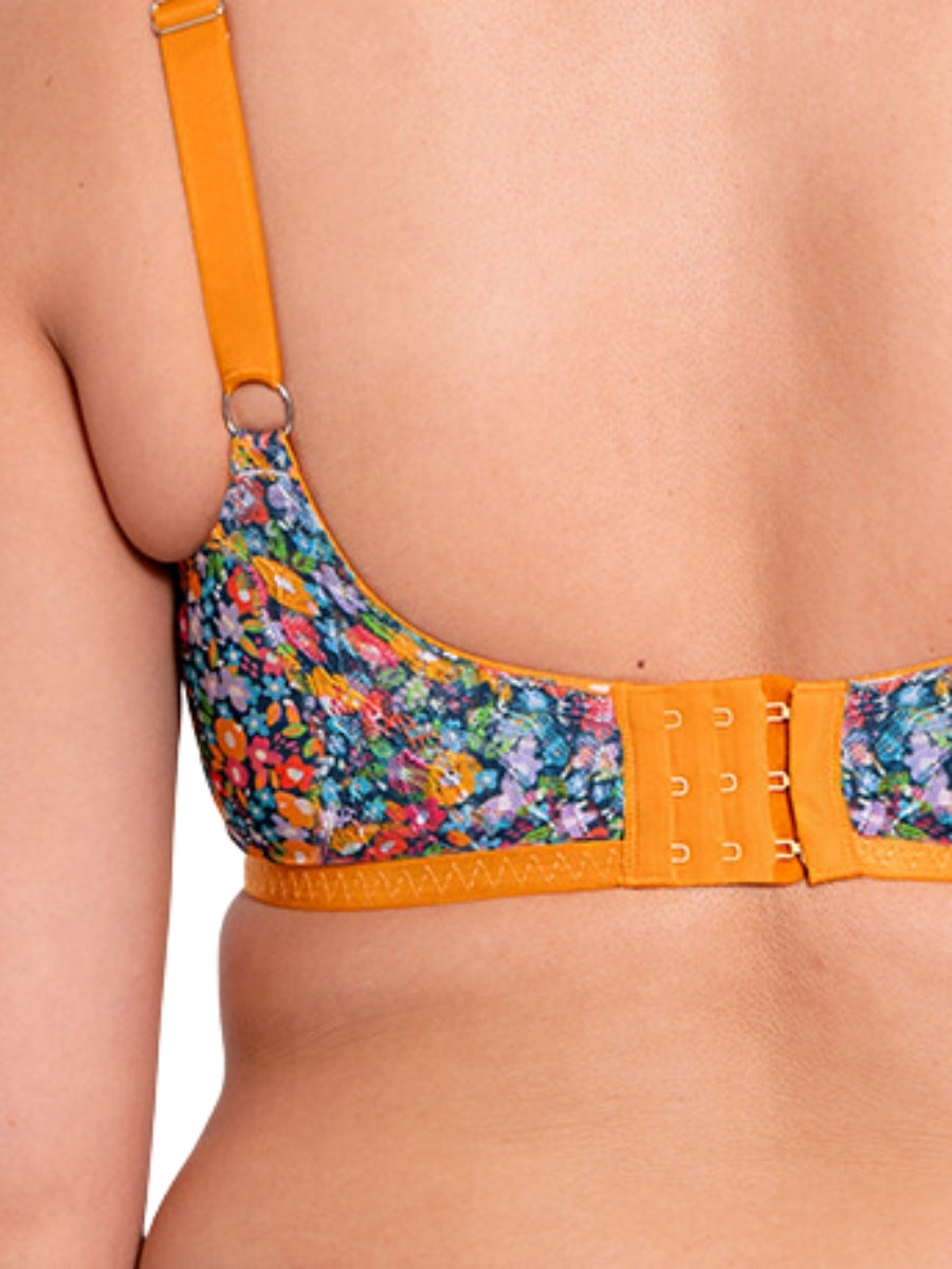 Lace Daze Balcony Bra - Floral Print