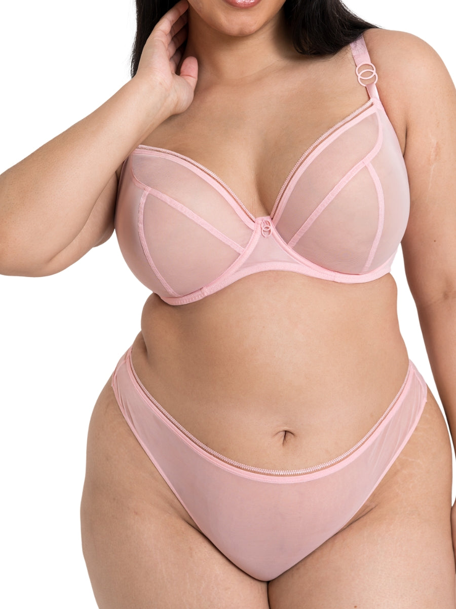 Lifestyle Plunge Bra - Blush Pink