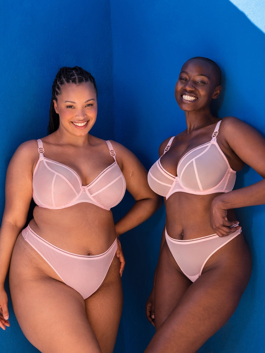 Lifestyle Plunge Bra - Blush Pink