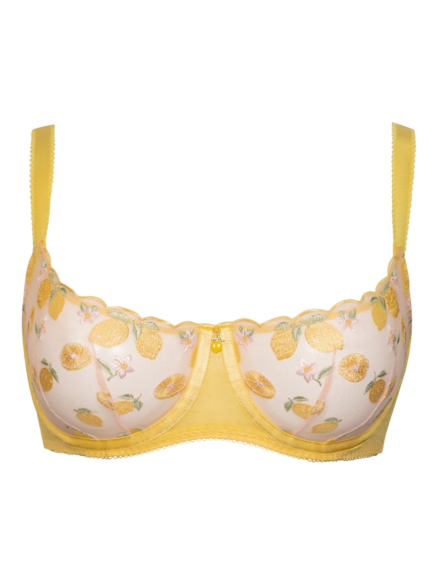 Limoncello Balcony Bra - Lemon Blush
