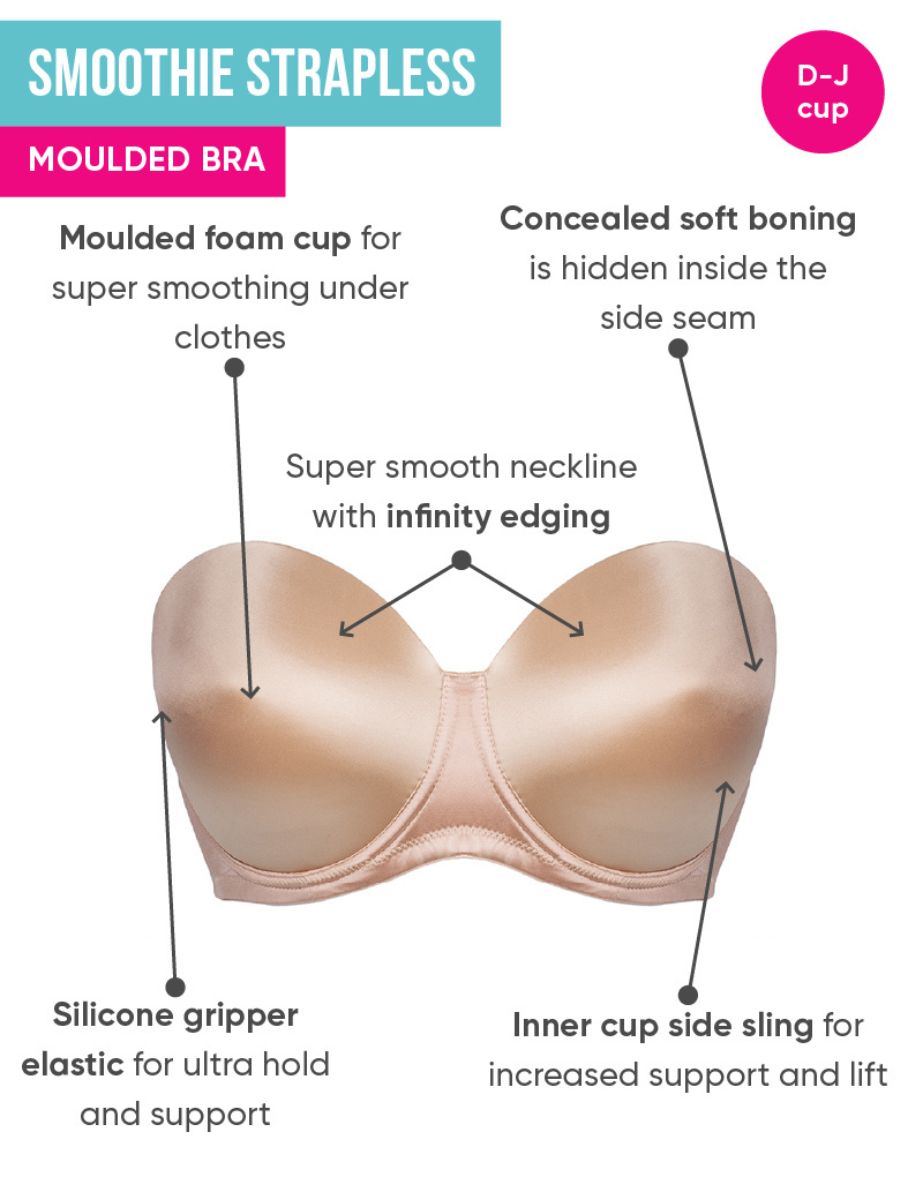 curvy kate smoothie strapless bra