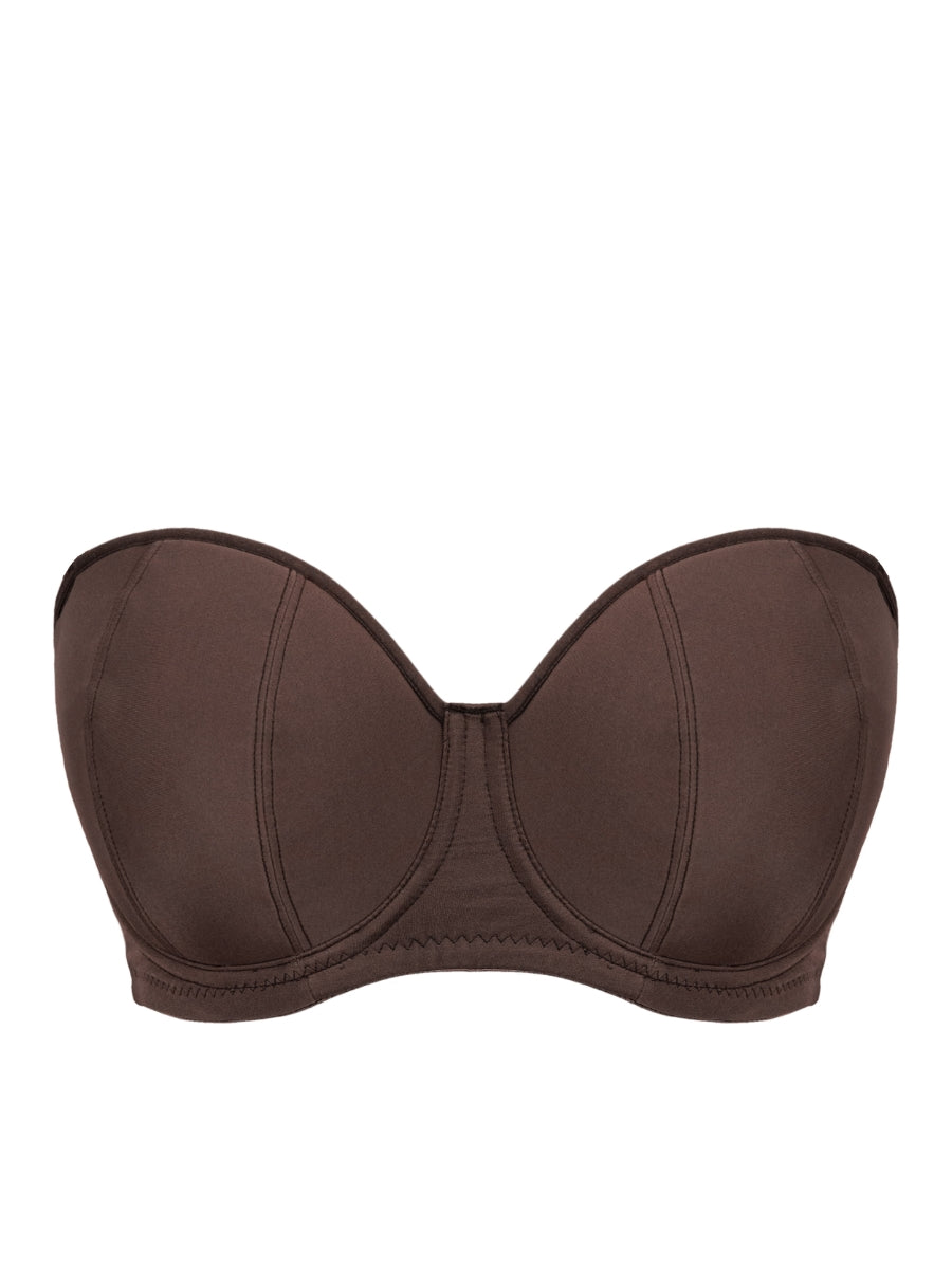 Luxe Strapless Bra - Cocoa