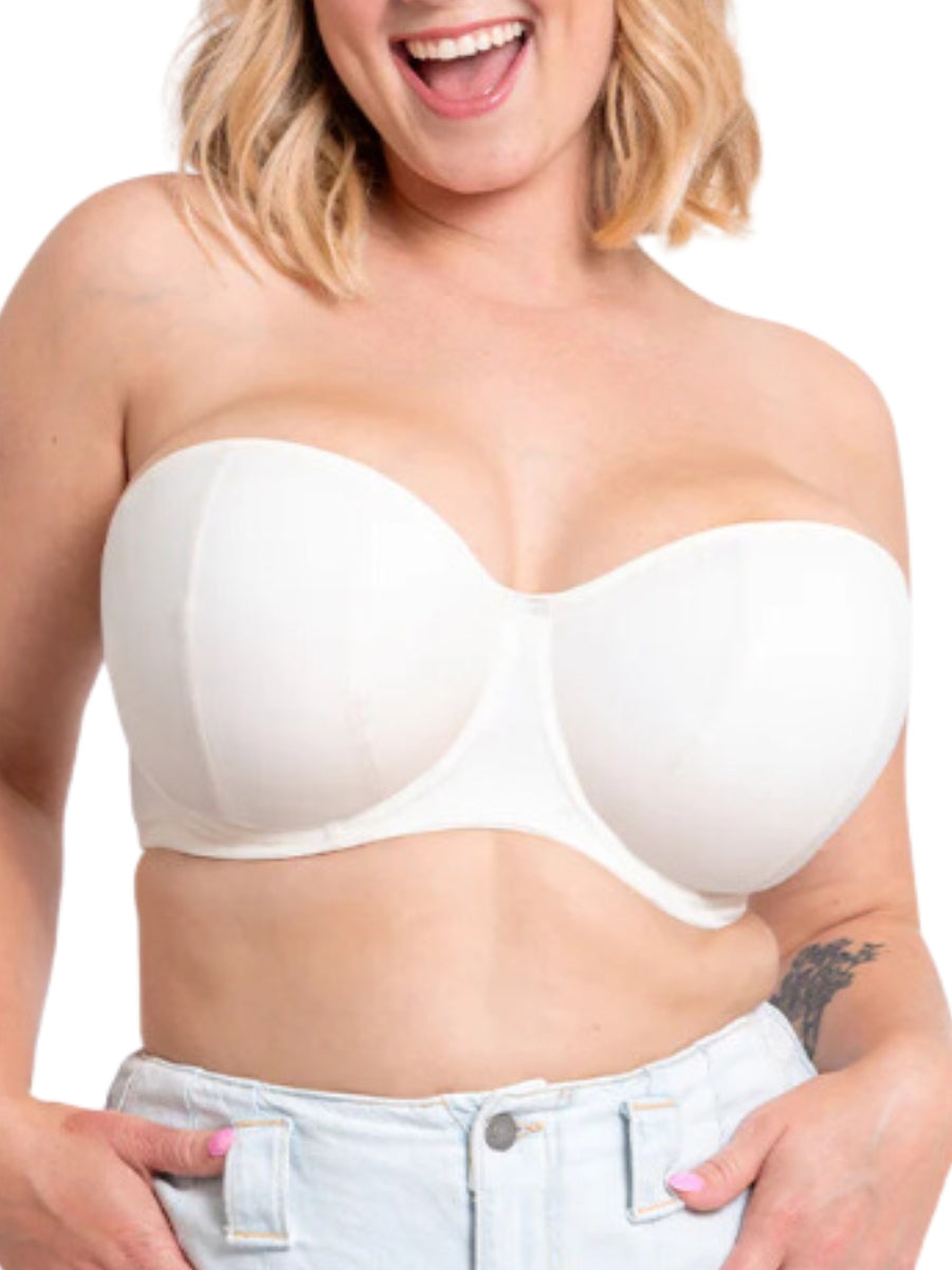Luxe Strapless Bra - Pearl Ivory