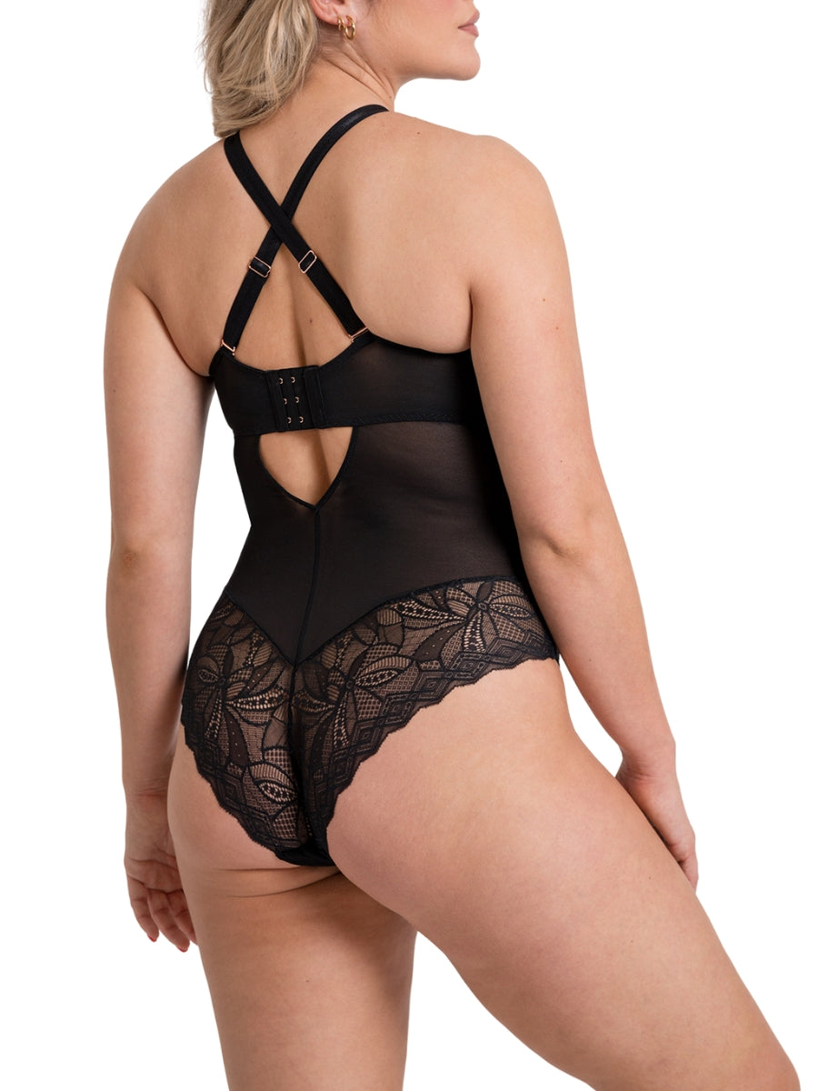 Opulence Bodysuit - Black