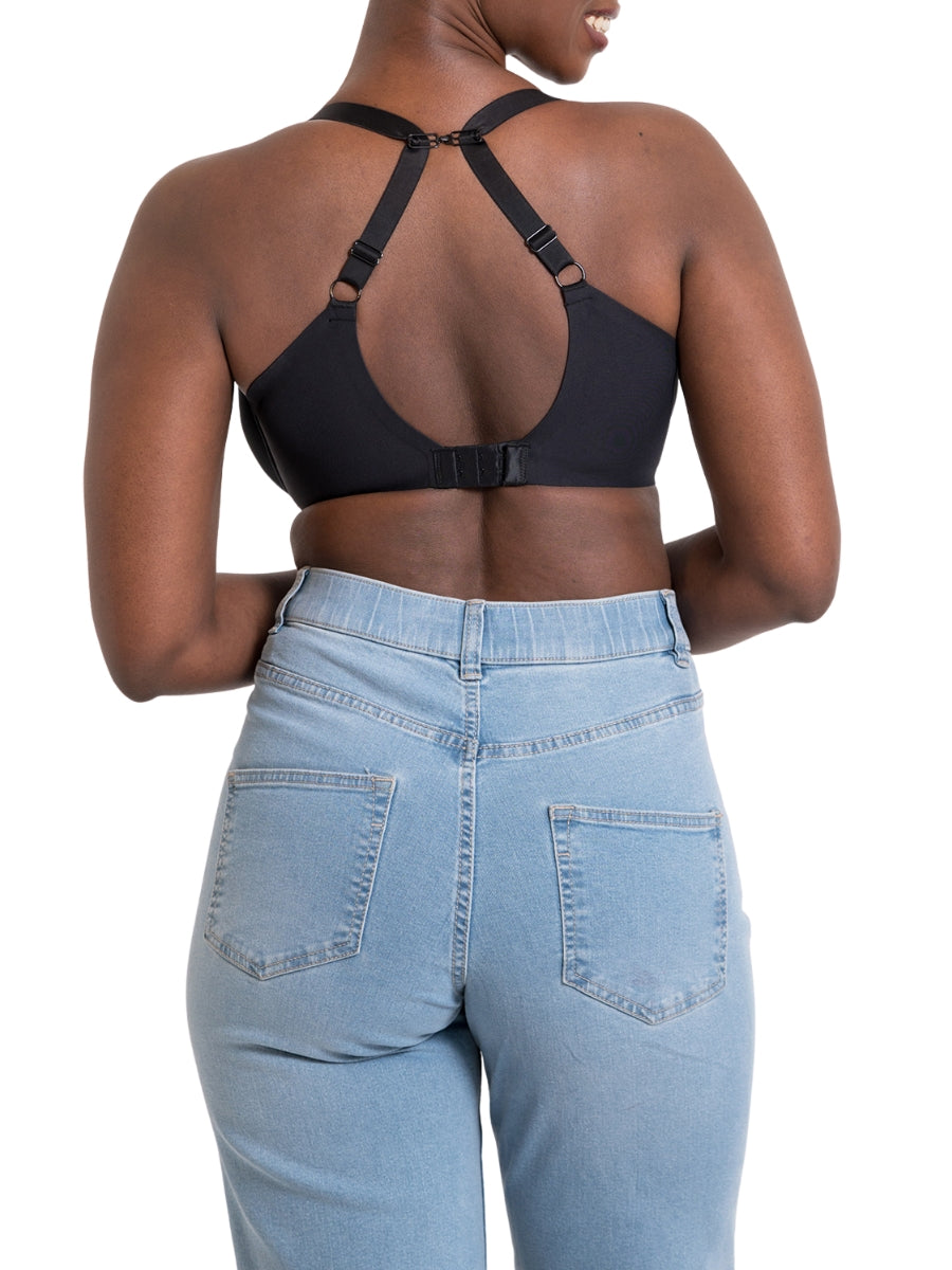 Smoothie Spacer Moulded T-Shirt Bra - Black