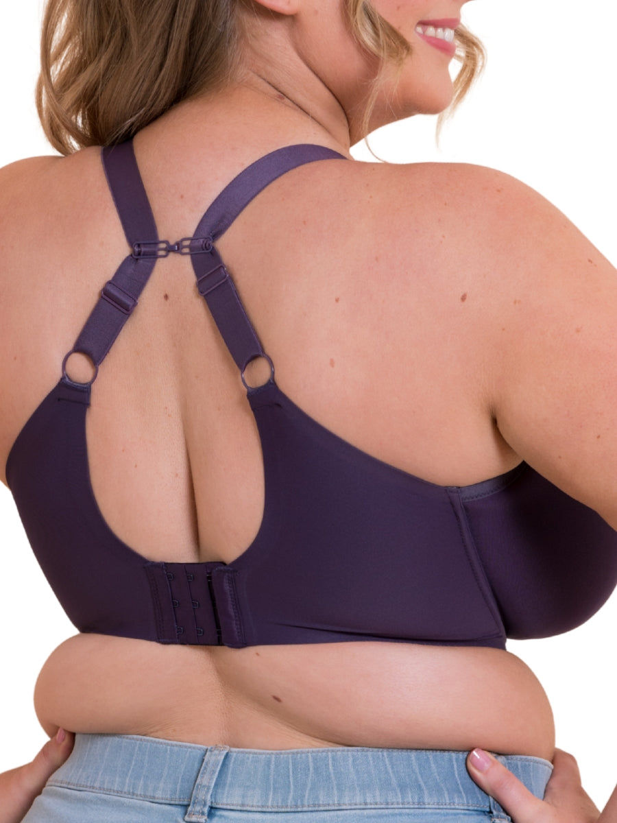 Smoothie Spacer Moulded T-Shirt Bra - Deep Purple
