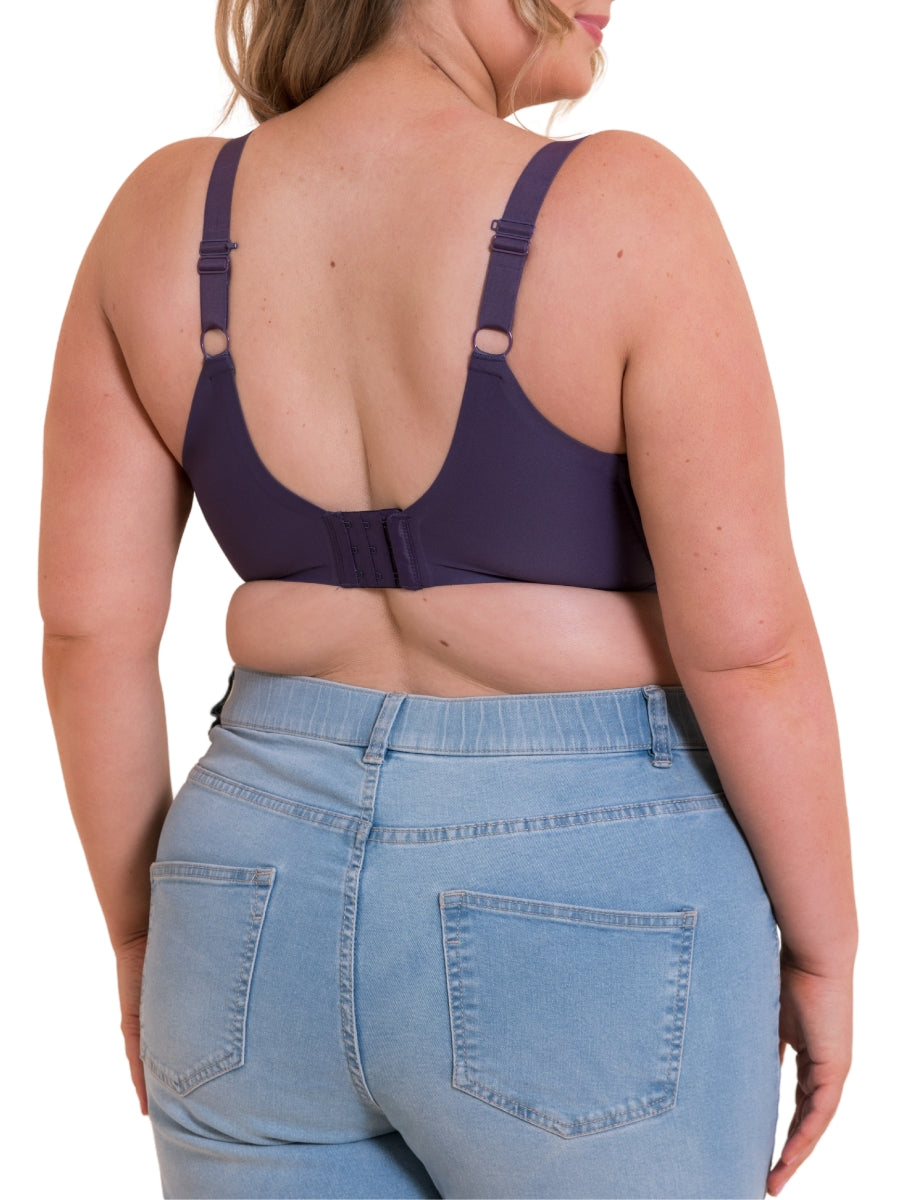 Smoothie Spacer Moulded T-Shirt Bra - Deep Purple
