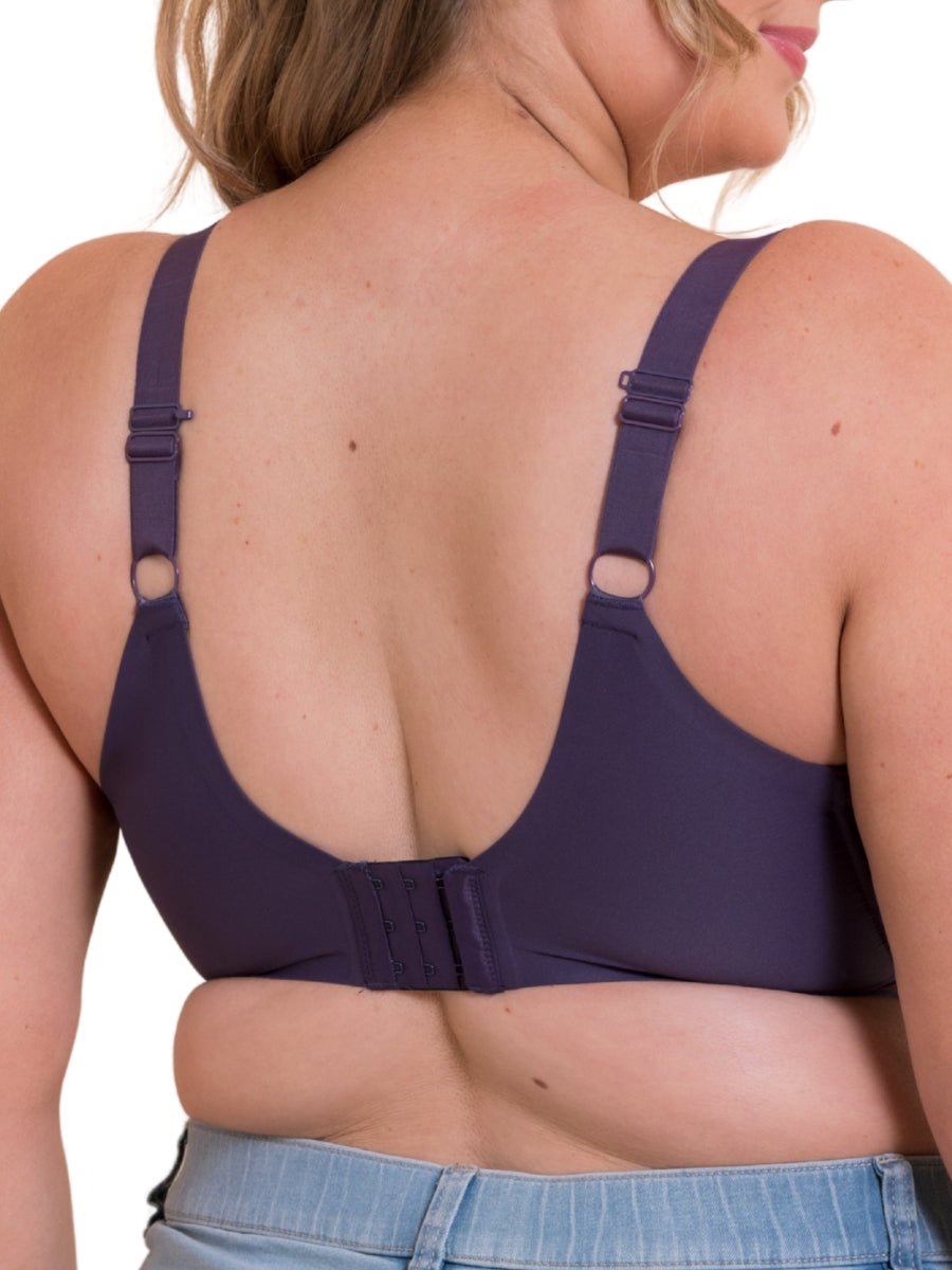 Smoothie Spacer Moulded T-Shirt Bra - Deep Purple