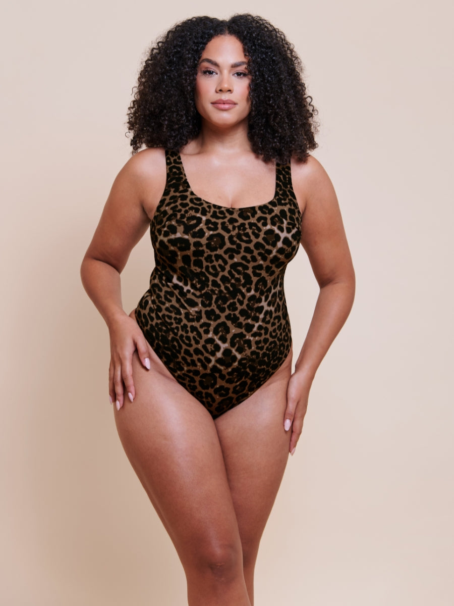 Smoothie Support Body - Leopard Print