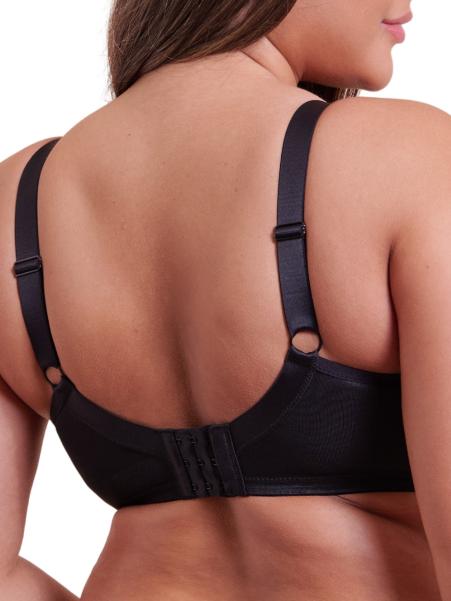 Spotlight Full Cup Side Support Bra - Black